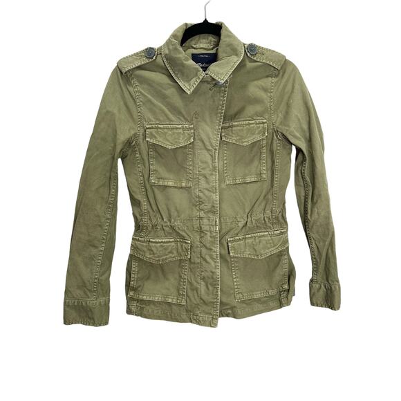 Madewell Women's Outbound Desert Olive Green Utility Jacket size XS - Picture 4 of 8
